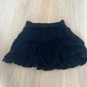 Black Mini Skirt